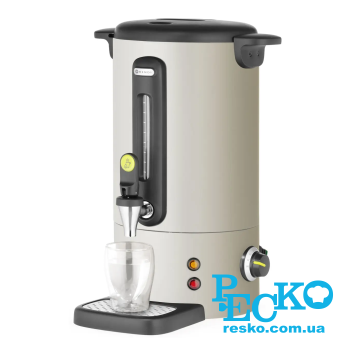 Электрокипятильник Hendi 211458 светло-серый наливной профессиональный 9 л