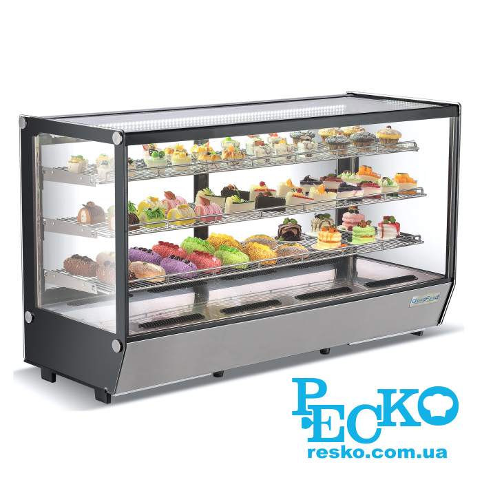 Витрина холодильная GoodFood RTW295L5 кондитерская настольная горизонтальная