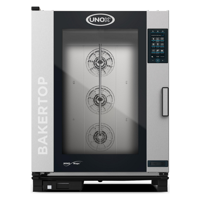 Печь конвекционная Unox XEBC10EUEPRM линия PLUS шкаф пароконвекционный пекарский
