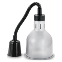 Лампа для підігріву страв Hurakan HKN-DL775 190 мм срібна підвісна професійна