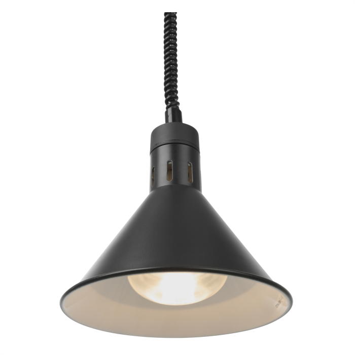 Лампа для подогрева блюд Hendi 273845 чорная подвесная профессиональная