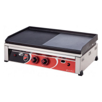 Поверхня для смаження Silver 2602 комбінована газова професійна