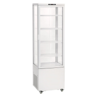 Шафа холодильна Frosty RT235 white вітрина барна підлогова біла