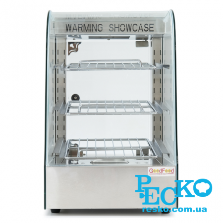 Витрина тепловая GoodFood WS100 STEEL настольная