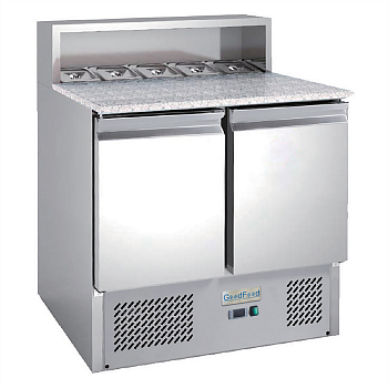 Стол для пиццы GoodFood GF-PS900-H6C с гранитной столешницей