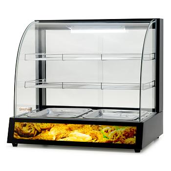 Витрина тепловая GoodFood WS2P BLACK настольна