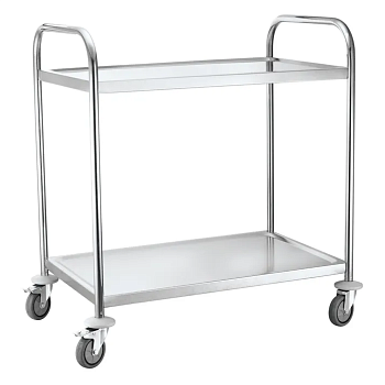 Тележка сервировочная Hendi 810002 две полки