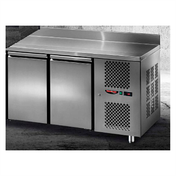 Стол холодильный Tecnodom TF02MIDGNAL двухдверный