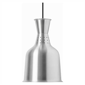 Лампа для подогрева блюд Saro Lucy серебряная подвесная профессиональная