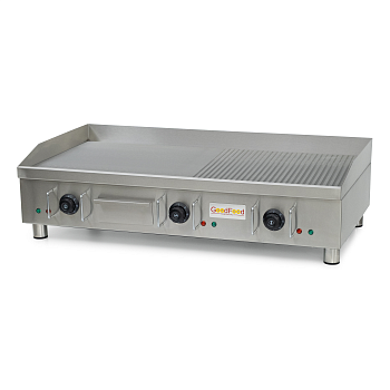 Жарочная поверхность GoodFood EG90FR комбинированная электрическая профессиональная