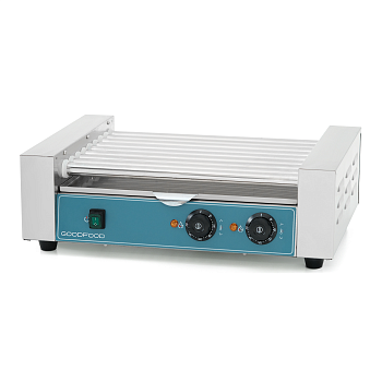 Гриль роликовый GoodFood HDRG9 BLUE, 9 роликов