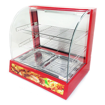 Витрина тепловая GoodFood WS2P Waffle House настольна