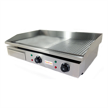 Жарочная поверхность GoodFood EG73FR комбинированная электрическая профессиональная