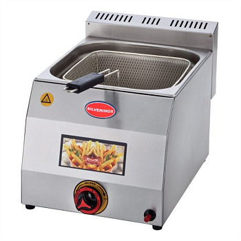 Фритюрница Silver 2704 газовая профессиональная 5 л
