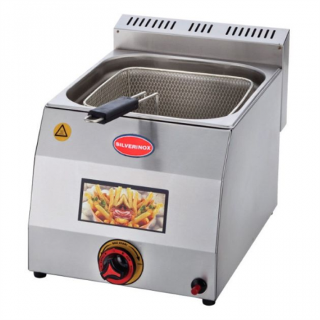 Фритюрница Silver 2704 газовая профессиональная 5 л