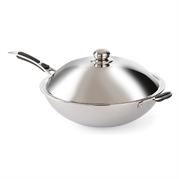 Сковорода индукционная WOK Ø360 мм Hendi 239773