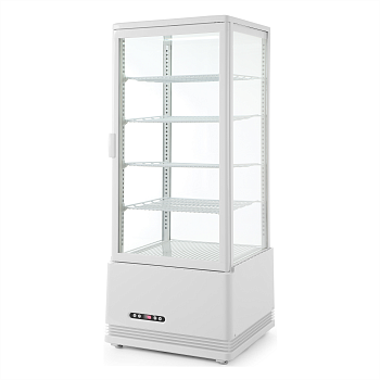 Шкаф холодильный Frosty FL-98 white витрина барная настольная белая