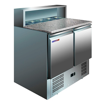 Стол для пиццы Cooleq PS900 с гранитной столешницей