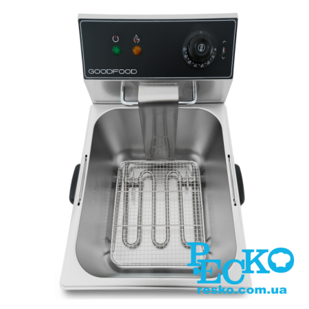 Фритюрниця GoodFood EF8 BLACK електрична професійна 8 л