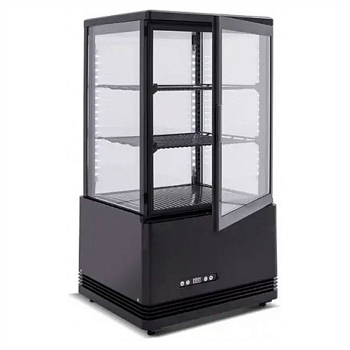 Шкаф холодильный Frosty FL-58 black витрина барная настольная черная