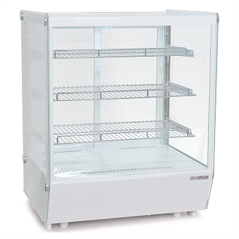 Витрина холодильная GoodFood RTW145L5 белая кондитерская настольная горизонтальная