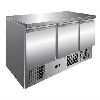 Стол холодильный Reednee S903 TOP S/S трехдверный