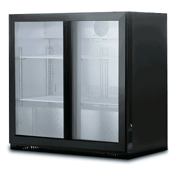 Шкаф барный холодильный Hurakan HKN-GXDB250-SL холодильник барный фригобар