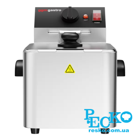 Фритюрниця GGM Gastro EFH4 електрична професійна 4 л