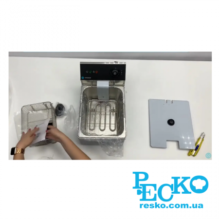 Фритюрниця Hurakan HKN-FT6N електрична професійна 6 л