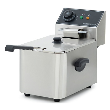 Фритюрница GoodFood EF4 BLACK электрическая профессиональная 4 л