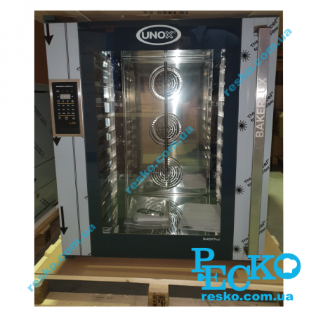 Піч конвекційна Unox XEFR10EUELRVDR шафа пароконвекційна пекарська