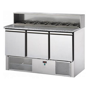 Стол для пиццы Tecnodom SLV03AI с гранитной столешницей