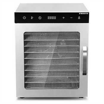 Дегидратор Frosty FFD-10H сушилка для пищевых продуктов овощей, фруктов, мяса, пастилы