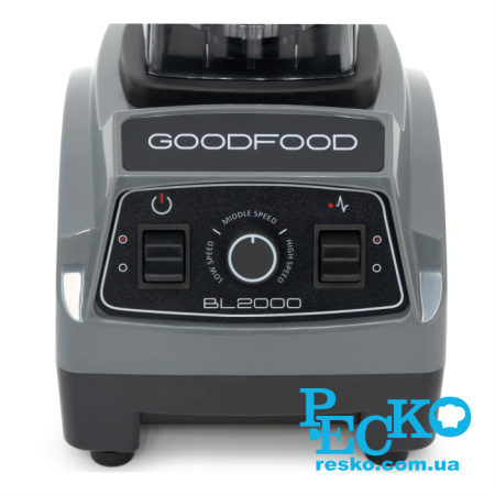 Блендер GoodFood BL2000 GREY профессиональный 2 л