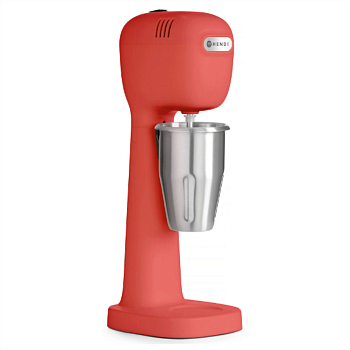 Миксер молочный Hendi 221648 для молочных коктейлей профессиональный красный 0,95 л