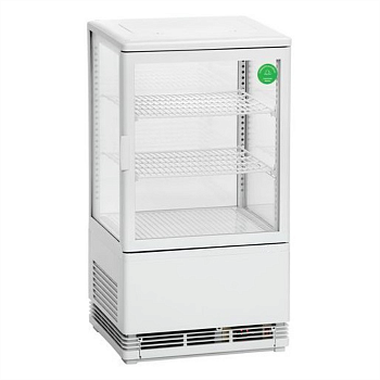 Шкаф холодильный Frosty RT58B-1 white витрина барная настольная белая