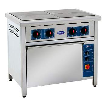 Плита электрическая Кий-В ПЕД-4 профессиональная напольная