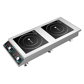 Плита индукционная Hurakan HKN-ICF70D2V профессиональная настольная