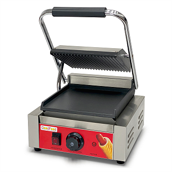 Гриль контактный GoodFood ECG10EA прижимной профессиональный комбинированный