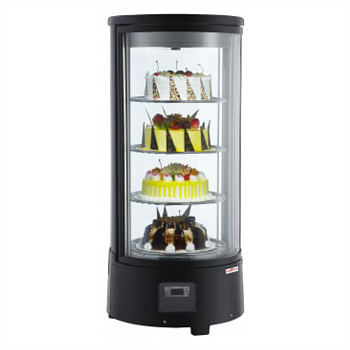 Витрина холодильная Frosty RTC-72L кондитерская настольная вертикальная