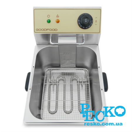Фритюрниця GoodFood EF6 BEIGE електрична професійна 6 л