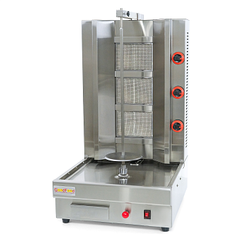 Аппарат для шаурмы газовый GoodFood SM3MG электропривод