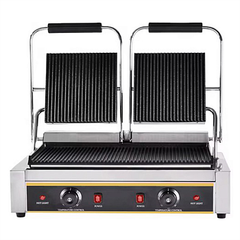 Гриль контактный Frosty EGS-36 прижимной профессиональный ребристый