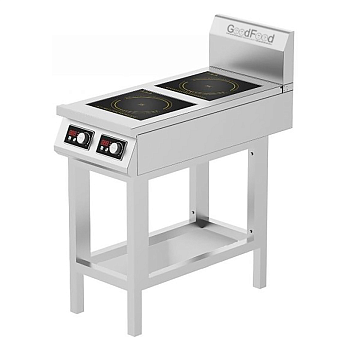 Плита индукционная GoodFood IC35 DUETTO профессиональная напольная