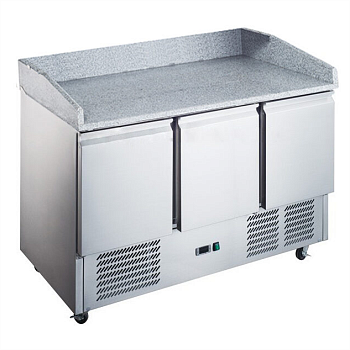 Стол для пиццы Hurakan HKN-GXPZ3GR с гранитной столешницей