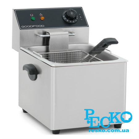 Фритюрниця GoodFood EF8 BLACK електрична професійна 8 л