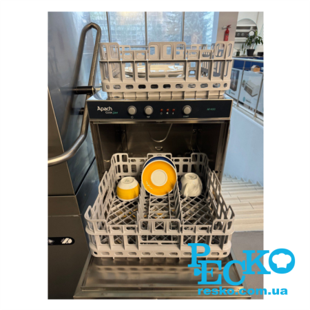 Посудомоечная машина Apach AF400 DD фронтальная профессиональная бокаломойка барная