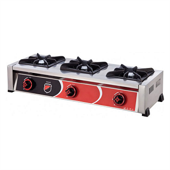 Плита газовая SIlver 2906 профессиональная настольная
