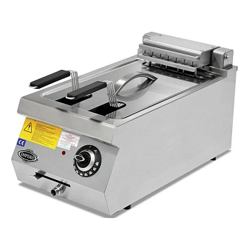 Фритюрница TATRA TEF 47 с краном электрическая профессиональная 18 л