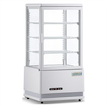 Шкаф холодильный GoodFood RT68L белая витрина барная настольная white